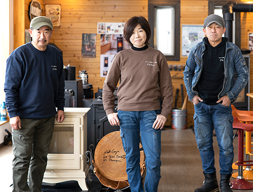 リフォームと薪ストーブの店さんたんのスタッフ